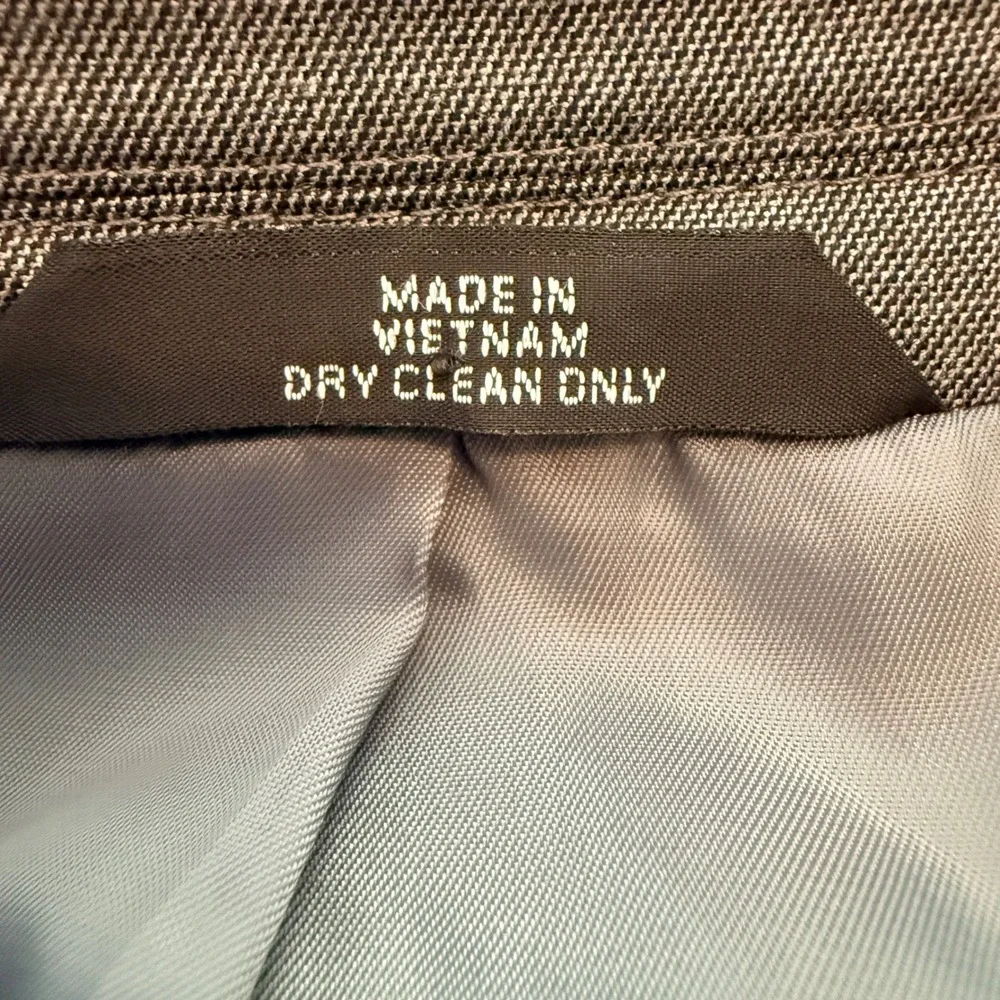 J.M. Haggar Sport Coat Mens 44L Grey Classic Fit Two Button Blazer 1023641